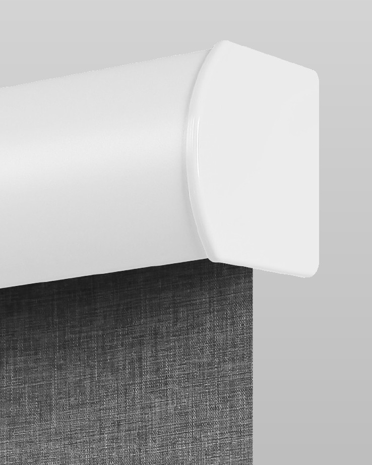Curved valance